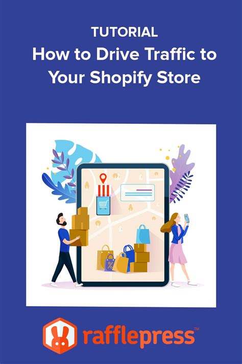 drive traffic to shopify store.